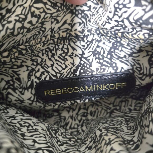 REBECCA MINKOFF WHITE LEATHER CROSSBODY PURSE - Picture 12 of 12